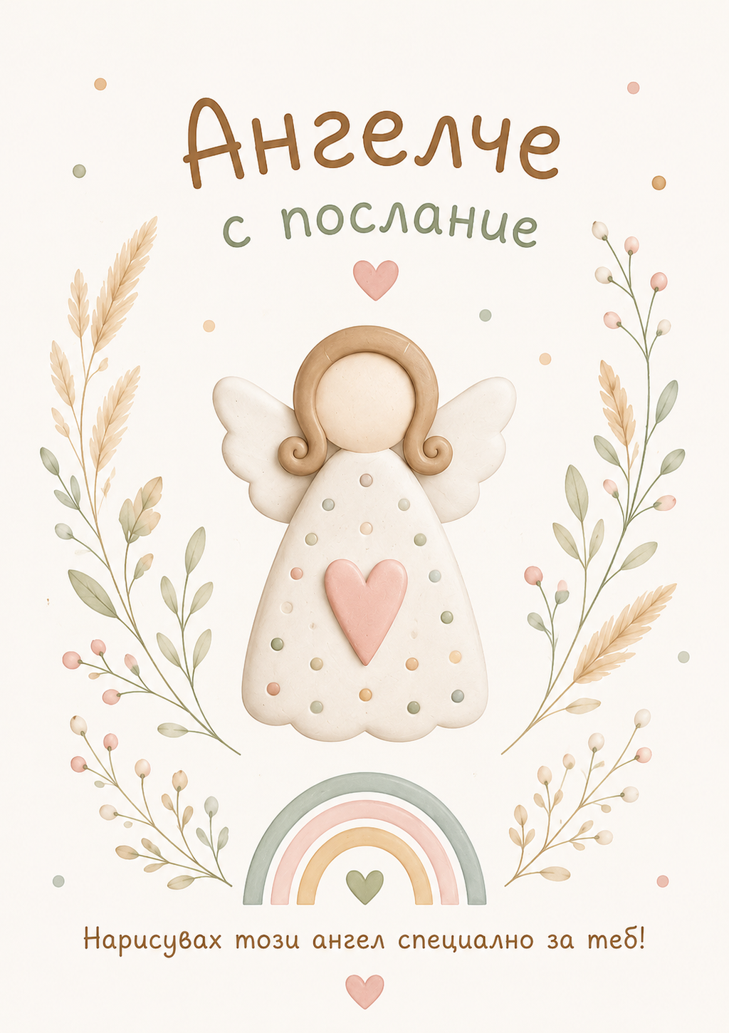 Ангелче с послание